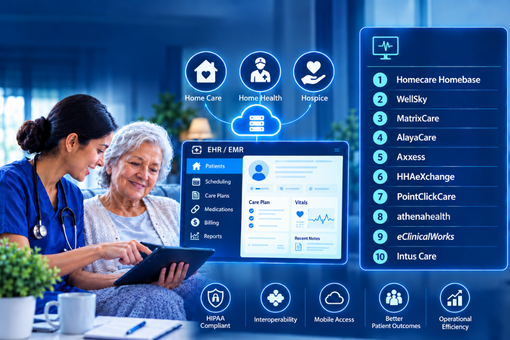 The Top 10 EHR/EMR Platforms for Home Care, Home Health, and Hospice in 2026