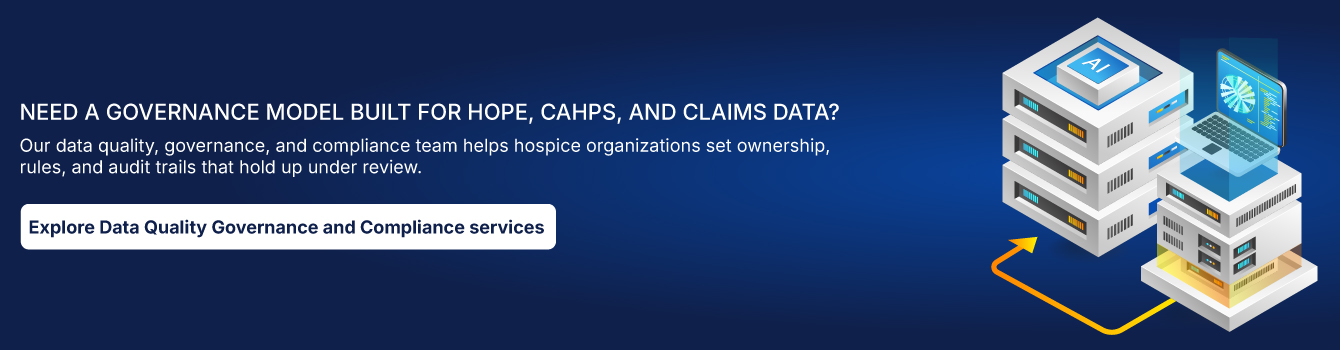 Need a governance model built for HOPE, CAHPS, and claims data?