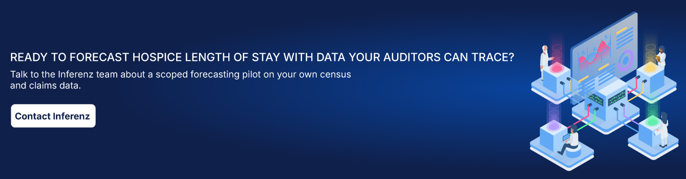 Ready to forecast hospice length of stay with data your auditors can trace?