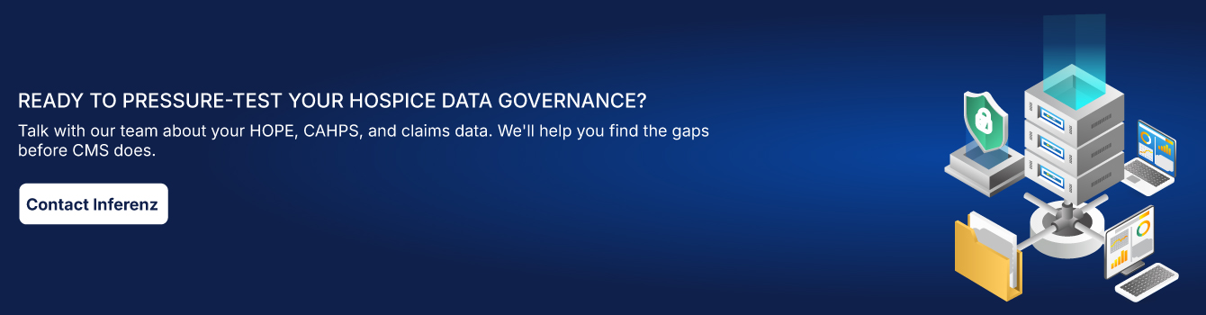 Ready to pressure-test your hospice data governance?